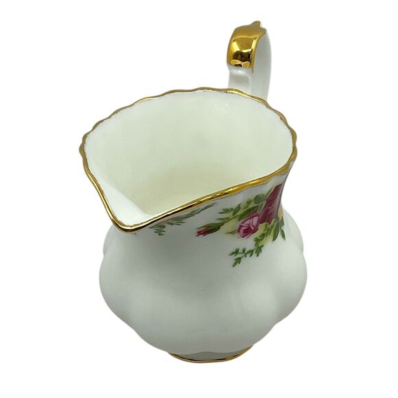 Vintage Royal Albert Old Country Roses Bone China Creamer Pitcher England - Picture 6 of 9